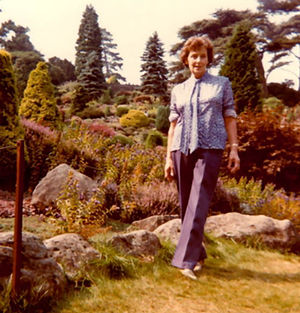 HC-One’s The Orchards Care Home resident Evelyn Joan Whitla at Alton Towers in 1981