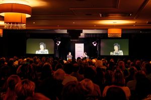 Ruby Wax brings her new book to a Booka Bookshop event at The Lion Quays Hotel & Spa in Oswestry