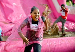Sandwell Valley, West Bromwich at the Race for Life Mud Run
