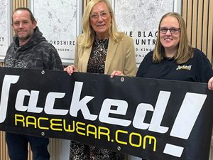 Supporting image for story: Walsall racewear brand on track for growth after £5,000 boost