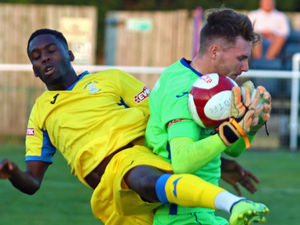 Supporting image for story: Star shot-stopper Ash Rawlins returns to Market Drayton from AFC Telford