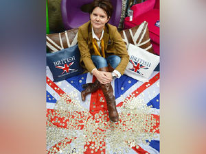 Supporting image for story: Artist hoping for golden touch with Midas statue at Oswestry's British Ironwork Centre