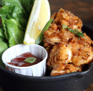 Catch of the day – the Southern-fried prawns