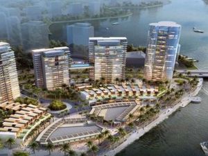 Supporting image for story: Trees in city hosting World Cup final get finishing touches from Shropshire firm