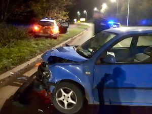 Supporting image for story: Drink-drive arrest after crash with police car in Telford 
