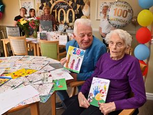 Supporting image for story: 'It made her day' - Delight for 100-year-old Cradley Heath woman as hundreds of birthday cards help her celebrate special day