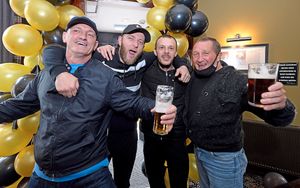 Raising a toast at Wolverhampton’s Billy Wright pub

