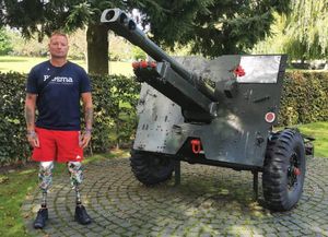 RAA Veteran Tim visits Oswestry.