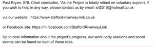 How to find out more information about the Project or help SRL to move it forward