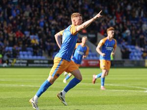 Supporting image for story: Sam Clucas happy to be helping Shrewsbury Town in wing-back role
