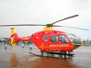 Supporting image for story: Shropshire air ambulances back in action