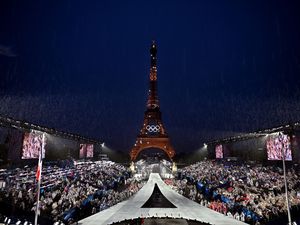 Supporting image for story: Paris 2024 Olympics opening ceremony in pictures