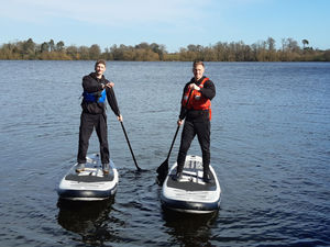 Chris and Tim Harris are bringing their watersports company to The Mere in Ellesmere. Picture: LDRS