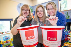 B&DWM - SGB-37020 - Representatives Lucy Barraclough, Erika Sisak & Megan Franklin (L-R) from NICE