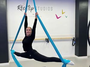 Supporting image for story: Rooftop Studios launches Aerial Hoop & Silks — a first for Stone