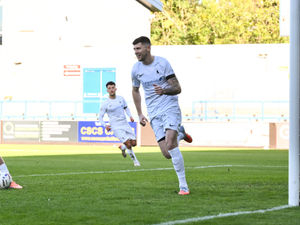 Supporting image for story: AFC Telford United boss Kevin Wilkin hails Jamie Meddows for role in Bucks victory