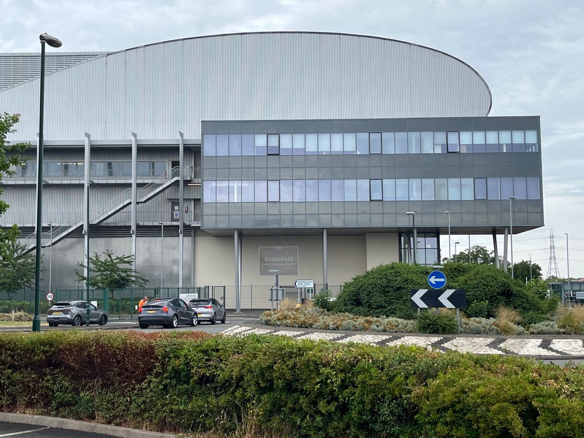 Recycling centre in Shrewsbury reopens after 80 tonnes of waste goes up in flames