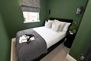 One of the rooms inside Dudley's new Royal Keep boutique hotel, which forms part of the new £4 million leisure quarter