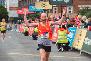 That finish line feeling at the AJ Bell Great Birmingham Run
