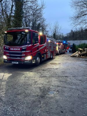 Two crews were sent to the incident. Picture: Amber Watch Wellington
