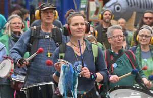 Shrewsbury river campaigners Up Sewage Creek hosting a family-friendly procession through the town on World Water Day