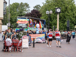 Stafford Pride parade