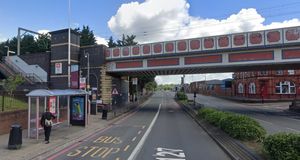 The area around Aston Station has been closed off by police. Photo: Google Street Map