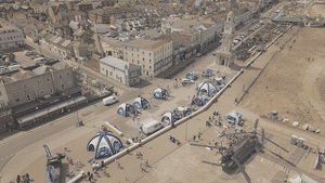 RAF Town Show aerial photo 