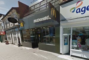 The former McDonalds in Duchess Parade, High Street, West Bromwich before closing in 2025. Pic: Google Maps. Permission for reuse for all LDRS partners.