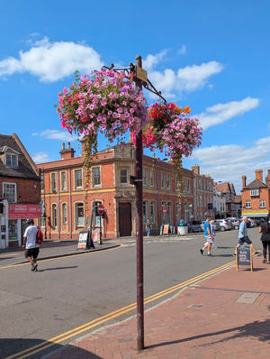 Blooming Bridgnorth - picture Huw Rees