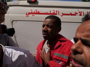 Paramedic Asaad Al-Nsasrah after his release