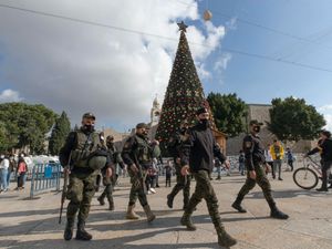 Supporting image for story: Bethlehem’s Christmas celebrations dampened by coronavirus restrictions