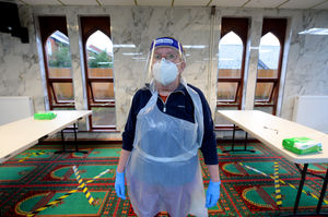 Fiona Kells was one of many volunteers giving up their time to help run the centre