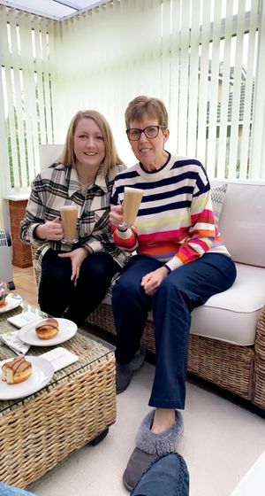 Lisa and mum
