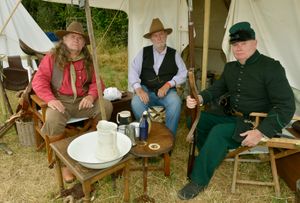 Pictured left to right: Steve Ralph, Bob Ralph and Lyndon Chance