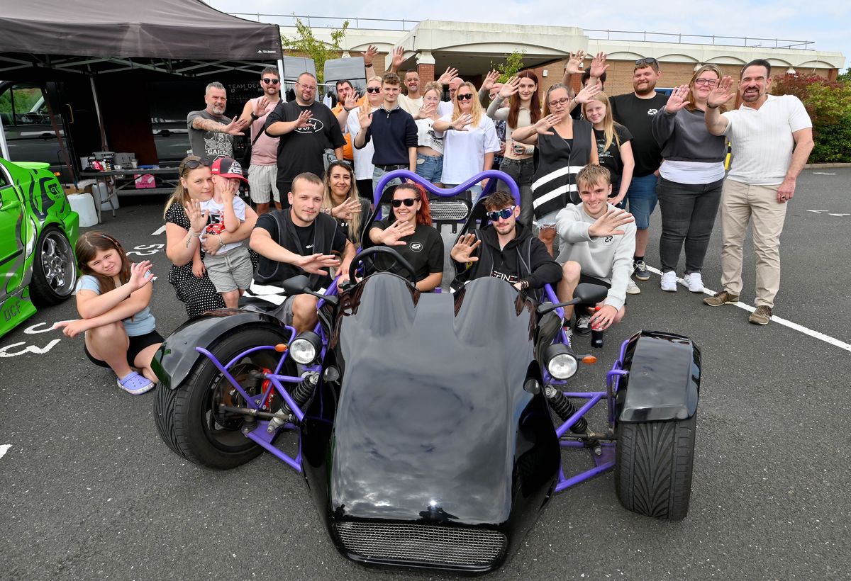 Telford community shows support for 25-year-old man paralysed in motorcycle crash