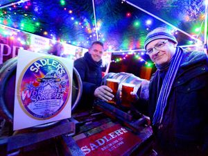 Supporting image for story: Families brave wintery weather for Stourbridge street food fair - with pictures