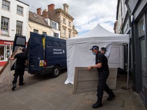 Supporting image for story: Police in Fred West probe remove objects from cafe ahead of excavation work