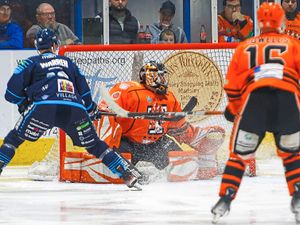 Supporting image for story: Perfect day for Brad as Telford Tigers shut out the Pitbulls