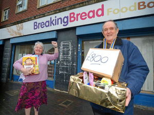 Supporting image for story: Rotary club donates £800 to foodbank