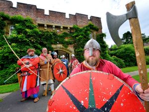 Supporting image for story: It’s all an axe – as Vikings invade Upper Arley