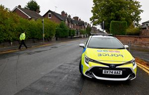 Corporation Street, Stafford, where the deaths of two children has sparked a murder investigation. Photo: Tim Thursfield