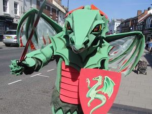 Supporting image for story: St George's Day fun to return to Newport town centre