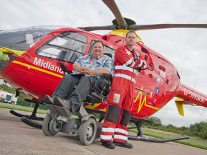 Supporting image for story: Man named volunteer of year for Midlands Air Ambulance