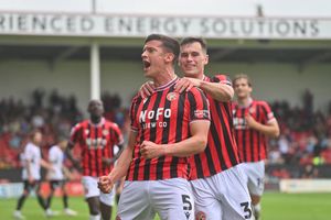 Harrison Burke sealed a 1-0 win for Walsall over Salford at Bescot last Saturday.