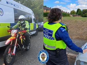 Supporting image for story: Off road bike seized and man arrested as police crackdown on Dudley anti-social behaviour