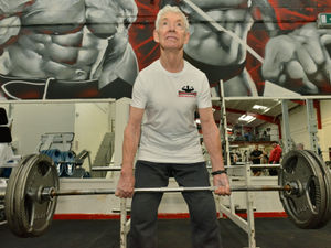 Supporting image for story: Seven meals? I eat what I'm given! Meet the 81-year-old breaking weightlifting records