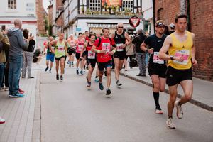 The marathon gets under way