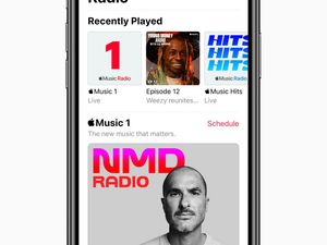 Supporting image for story: Apple shuffles radio stations for its Music platform