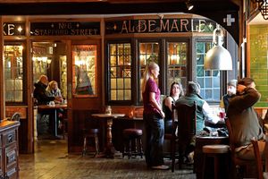The White Horse is a very distinctive looking pub. Photo: Tim Thursfield